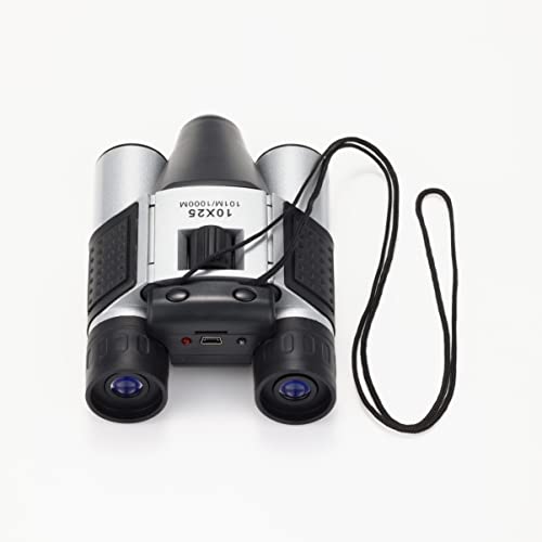 Kiyoraka RD-S01 Recordable Digital Binoculars with 10x Magnification, Photo and Video Recording Telescope
