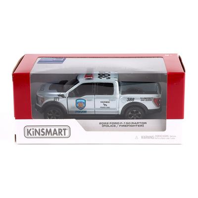 Kinsmart 2022 Ford F-150 Raptor Police Car Diecast Model