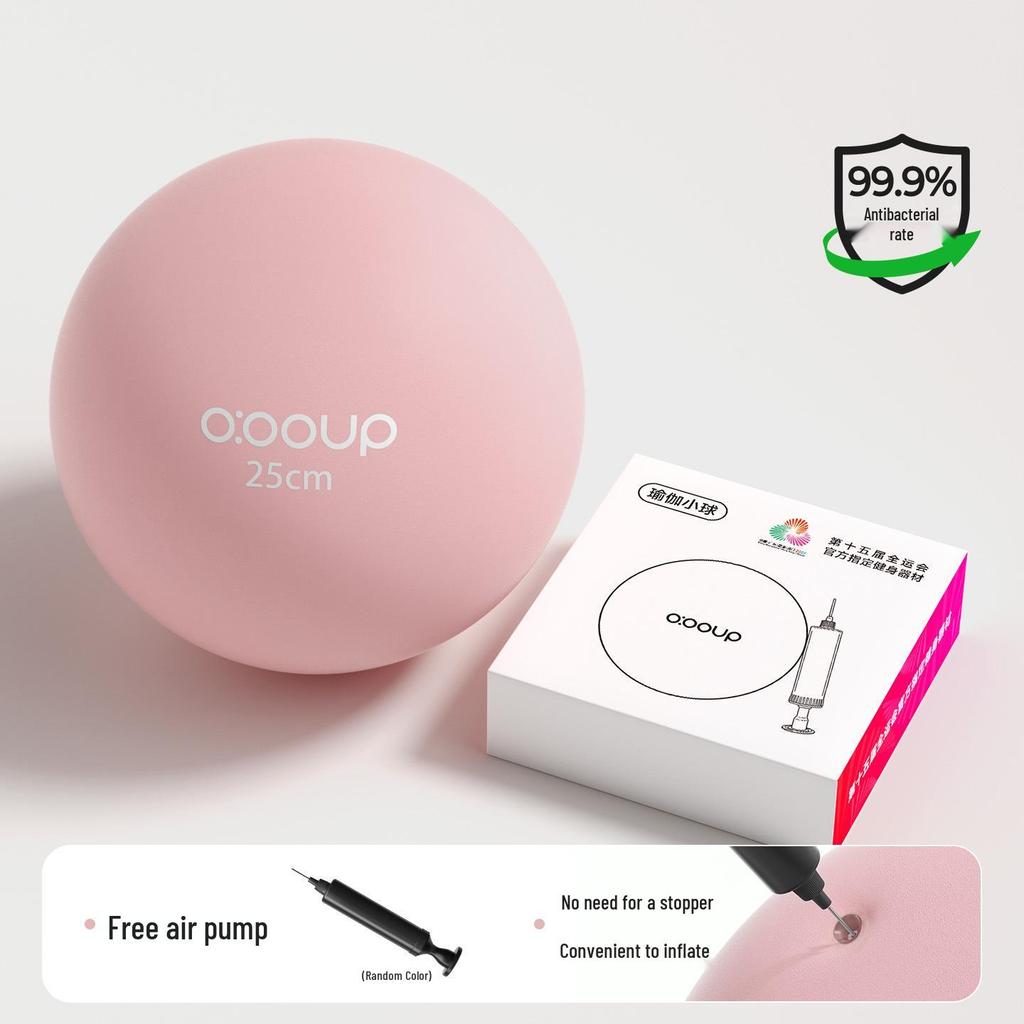 Mini Bola de Yoga Espessa à Prova de Explosão para Pilates, Fitness e Equilíbrio do Assoalho Pélvico