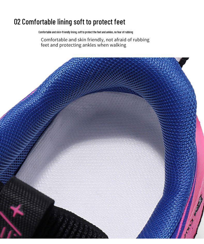 Ultralight Shock-Absorbing Carbon Plate Sneakers for Teens - Soft Sole Marathon Running Shoes for Big Kids