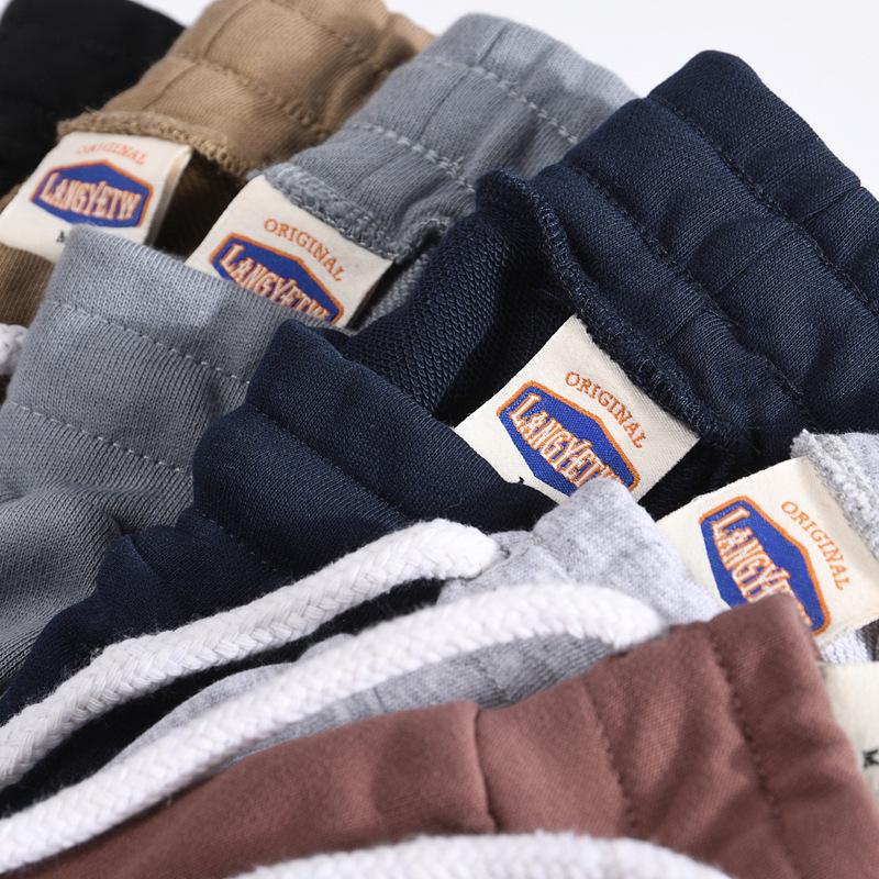 Macaron Color Casual Summer Sports Shorts - Terry Cotton, Loose Fit, Unisex Style