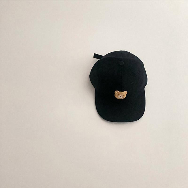 Cute Bear Baby Baseball Cap Spring Autumn Baby Boy Girl Adjustable Visor Hat Outdoor Toddler Kids Sun Caps Baby Accessories