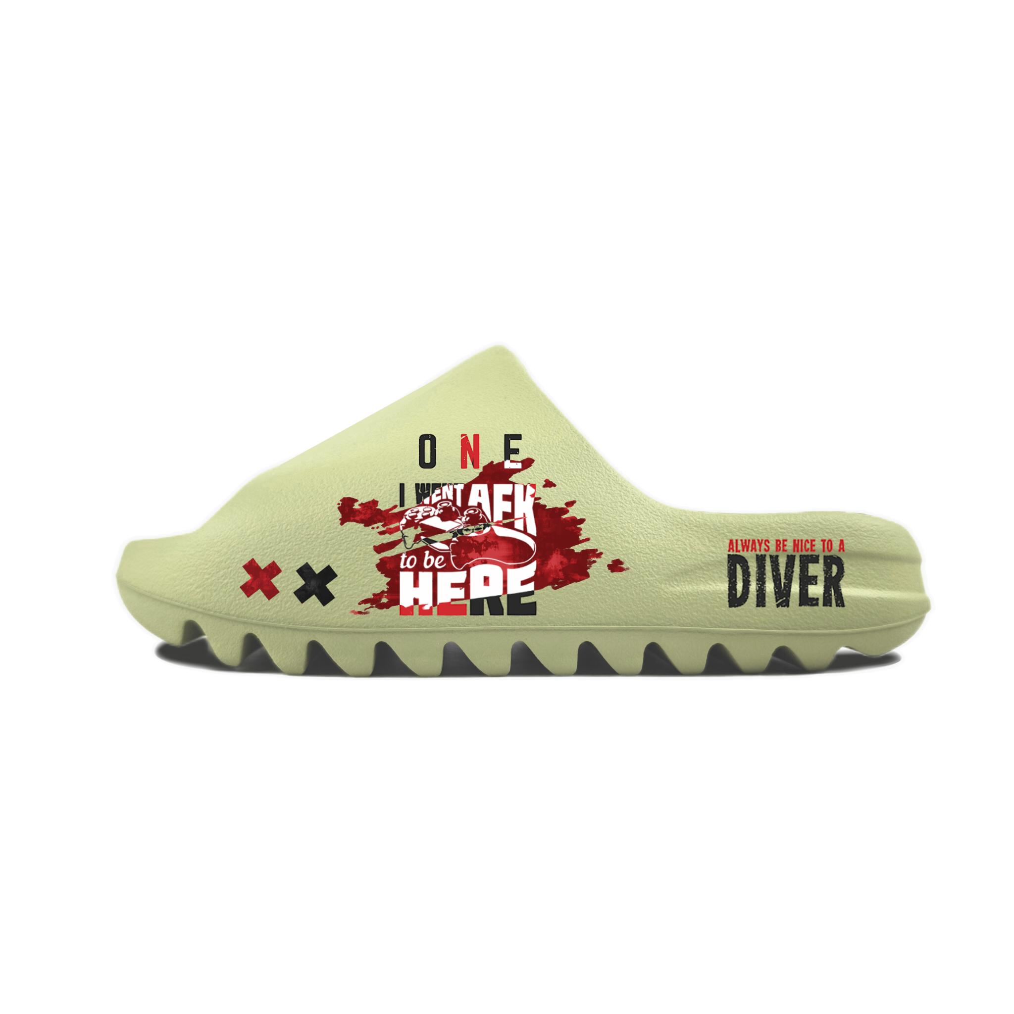 

Adidas Originals Yeezy Slide Slip Resistant Slide Slippers Unisex Green FZ5904(Team352-) 37⅓