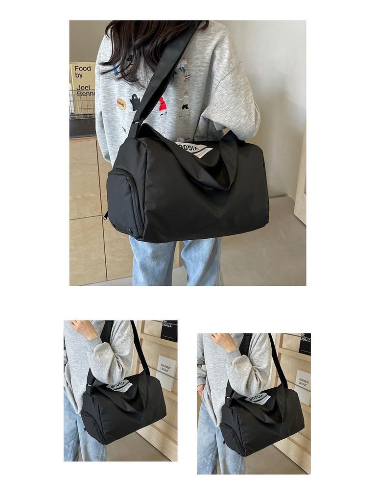 Korean Trendy All-Match Large Capacity Fitness and Travel Bag - Unisex Handheld and Crossbody