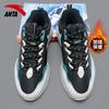 Anta Life Collection Low-Top Casual Shoes Men's Black Gray Green Sneakers
