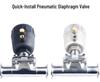 Dalan 316L Stainless Steel Pneumatic Quick-Connect Diaphragm Valve