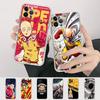 Superhero Anime One Punch Man Case For Iphone 17 16 15 Pro Max 11 12 13 14 Pro Plus Phone Cover