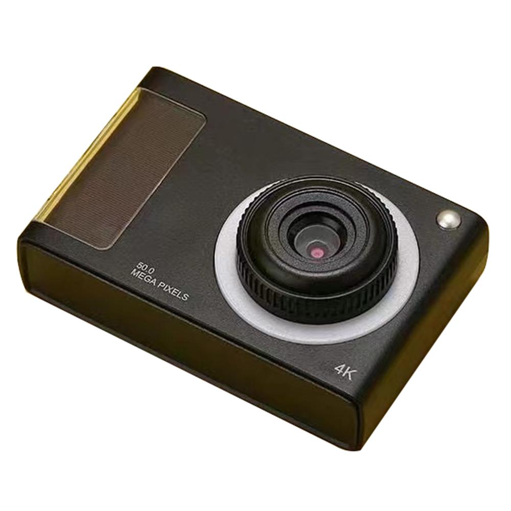 

Y2 2.4 Inch HD Dual Lens Digital Camera Video Recording 4X Zoom Retro CCD Camera Black
