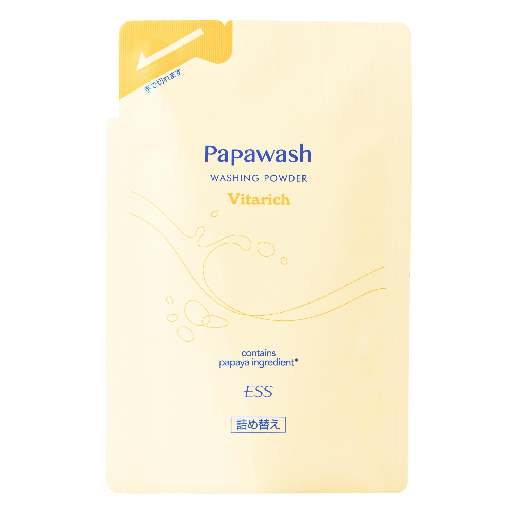 

Папа Уош VitaRich Энзимная пудра для умывания с витаминами и ферментами папаина и Rough ESS (Для пор, черных точек, тусклости, кожи) [2-месячный