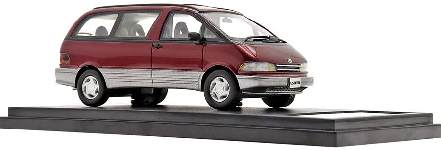 Hi Story Scale Toyota ESTIMA Garnet Red Toning G Finished Model HS374RE 1/43 (1990)