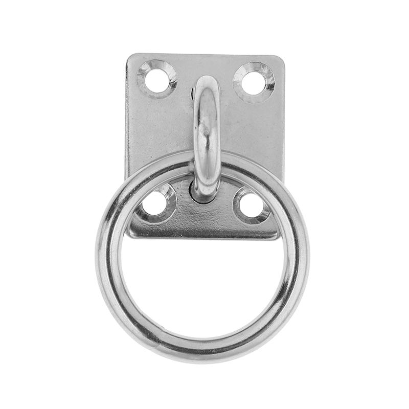 1/3/5Pcs Stainless Steel Universal With Ring Marine Eye Plate Stable Best Rust Protection Boat Cabin Accessories