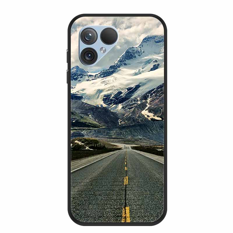 Für Fairphone 5 Hülle 6,46" TPU Tiere Weiches Silikon Stoßfänger Rückseite Handyhüllen für Fairphone5 5G Wolf Cool Schutz Fundas