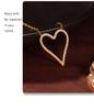Qiong Yao Heart Zircon Clavicle Chain Bracelet - Light Luxury, Simple Women's Set