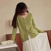 2024 Ejia Style Women's 100% Pure Cashmere Cardigan - Autumn/Winter Loose Knit Handmade Sweater Coat