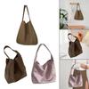 Lässige Wildleder-Hobo-Tasche Damen Große Schulter-Tragetasche Weiche Handtasche für Arbeit und Freizeit