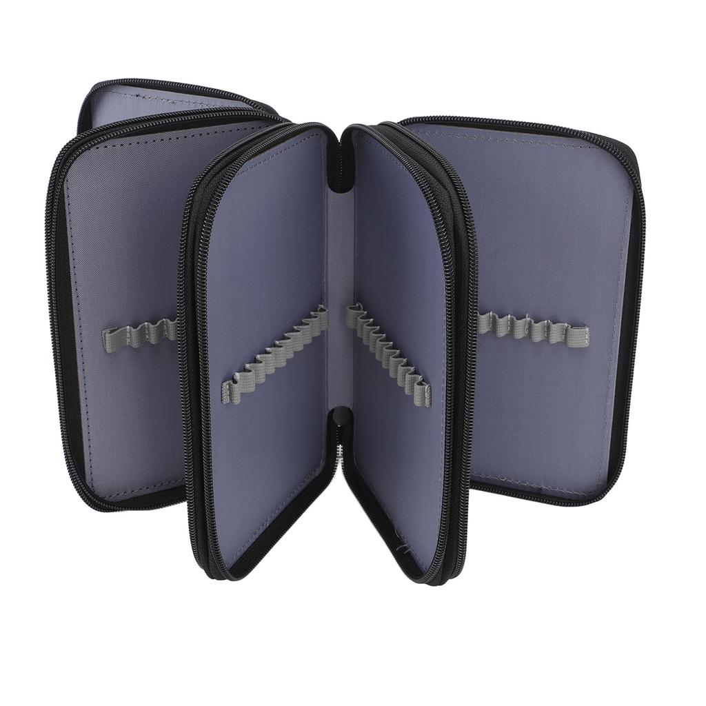 Pencil Case 72 Slots Colored Pencil Holder Bag   Handy Lightweight Pen Case   Stationery Storage