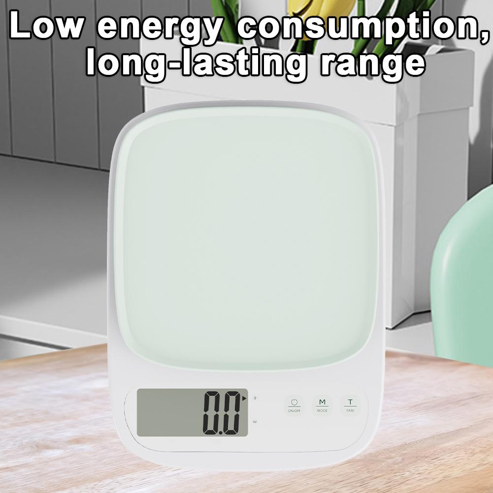 3KG/0.1G Digital Food Scale High Accuracy Electronic Kitchen Scale LED Display Food Scale Tare Function for Cooking Baking