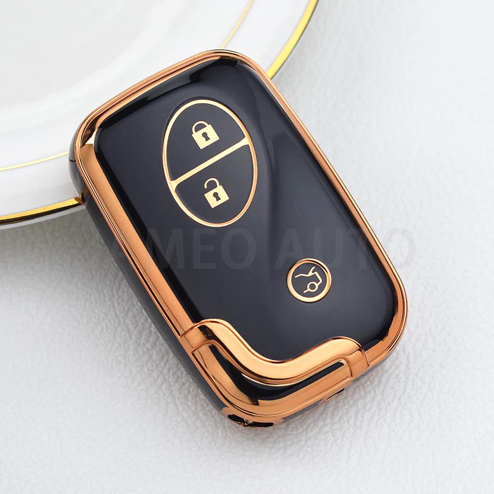 Étui de Protection en TPU à 3 4 Boutons pour Clé Lexus CT200h ES 300h IS250 GX400 RX270 RX450h RX350 LX570