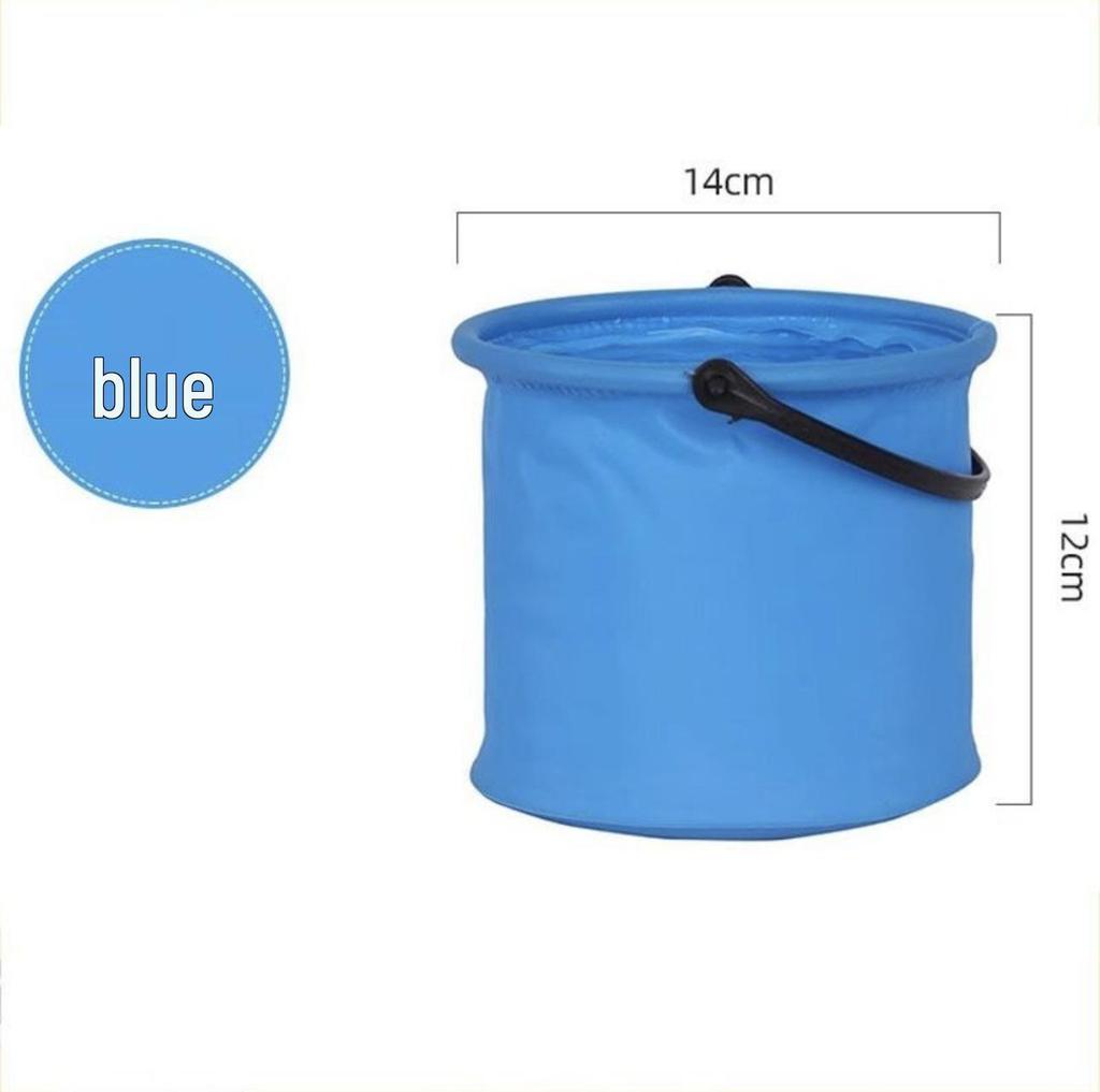 Foldable Telescopic Brush Cleaning Bucket for Painting & Fishing