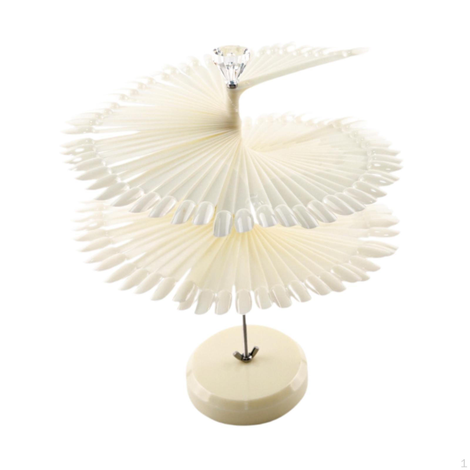 

Красочная стойка для дизайна ногтей для дома и салона natural round head