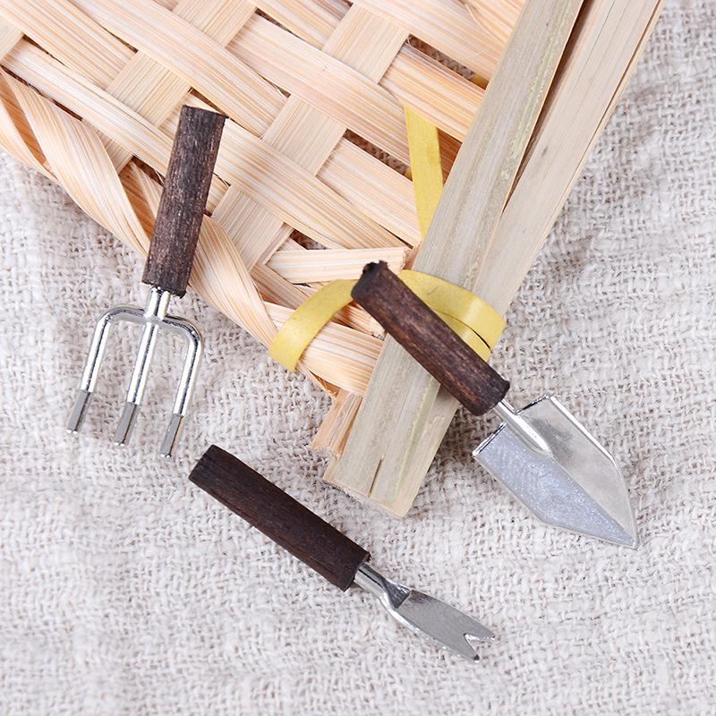 1:12 Dollhouse Miniature Toy 3 Pieces Of Tools