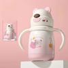 Childrens Insulated Sippy Cup With Straw And Handle For Kids And Babies