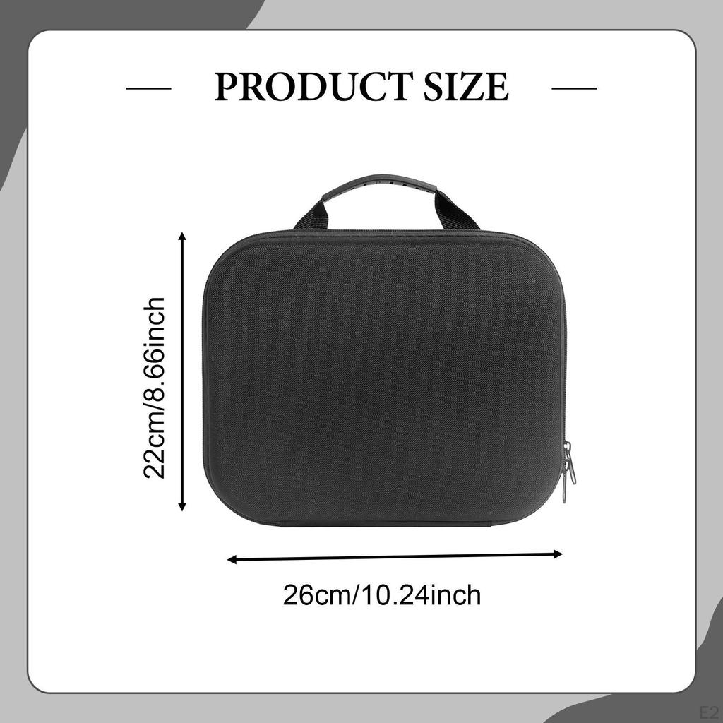 Electric Drill Carry Case Carrying Shockproof Smooth Zipper EVA Tool Bag Box for Pliers