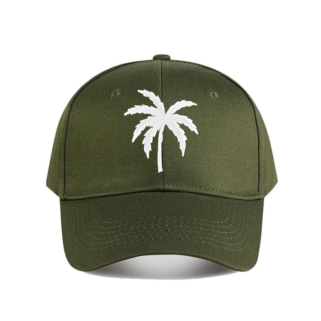 White Plastic Palm Tree Decor For Party Home Baseball Cap Fashion Unisex Sunhat Womens Outdoor Sports Snapback Cap