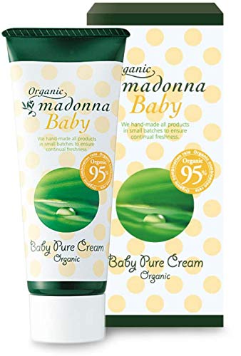 

Органический детский крем Madonna Baby Pure Cream 70 мл, для новорожденных и чувствительной кожи, высокоувлажняющий, без красителей, без добавок, 95% органический детский крем