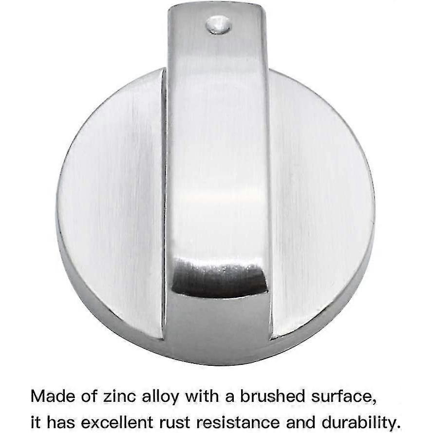 6pcs Universal Metal Control Knob Gas Stove 6mm Universal Control Knob Stove Knob For Gas Stove Stove - RIpj