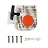 1set Rebound Starter With Rope 4pcs Screw For MS210 MS230 MS250 Chainsaw Recoil Starter Assembly 1123 080 1802 Fan Housing Kit