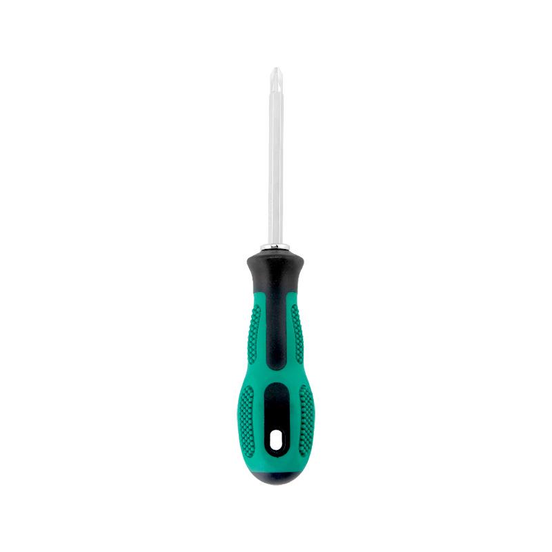 Dual-Use Magnetic Screwdriver, Double-Ended Phillips/Flathead, Chrome-Vanadium Steel.