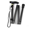 Multifunctional Aluminum Alloy Telescopic Hiking Poles for Elderly - Foldable Walking Sticks