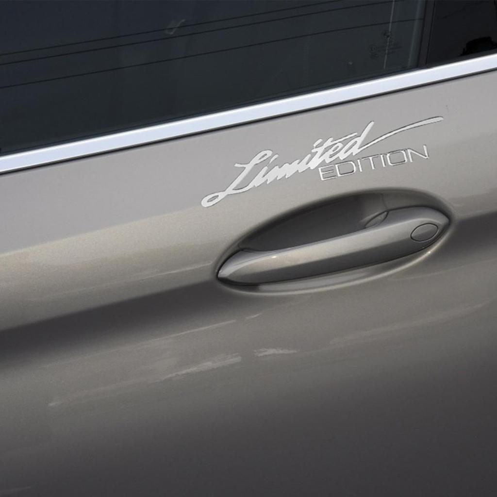 Limited Edition Car Sticker, Auto Limited Edition Sticker, Car Metal Decal, Car Trunk Sticker,