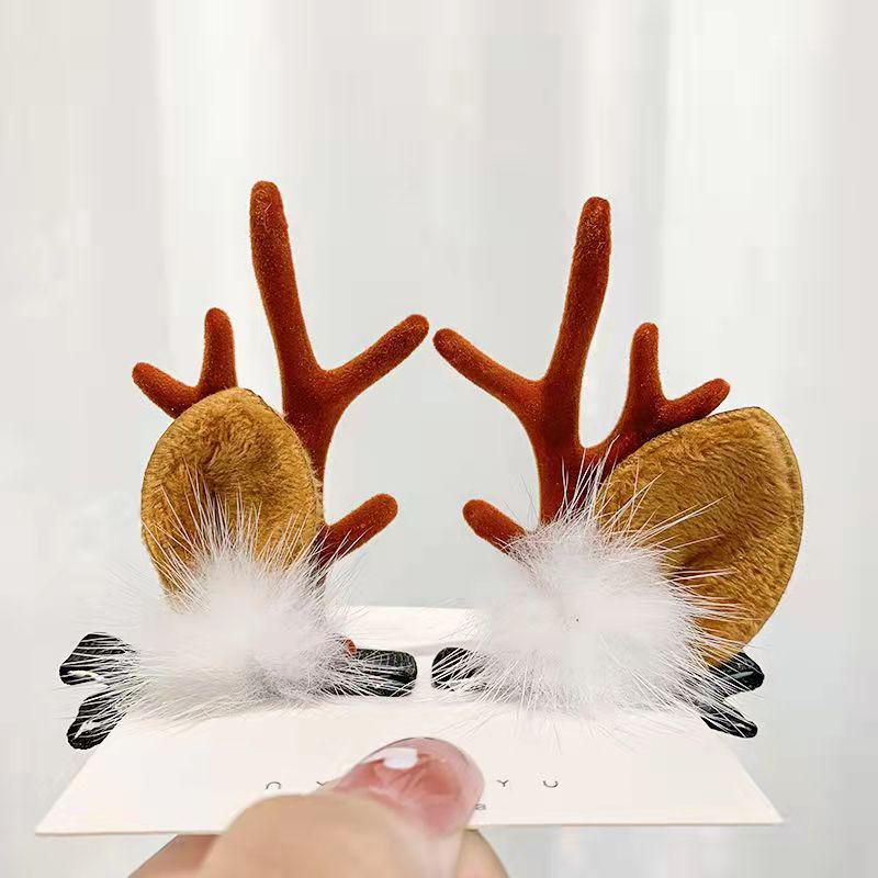 Christmas Antler Hair Clip: Cute Baby & Children’s Headband for Performance Props