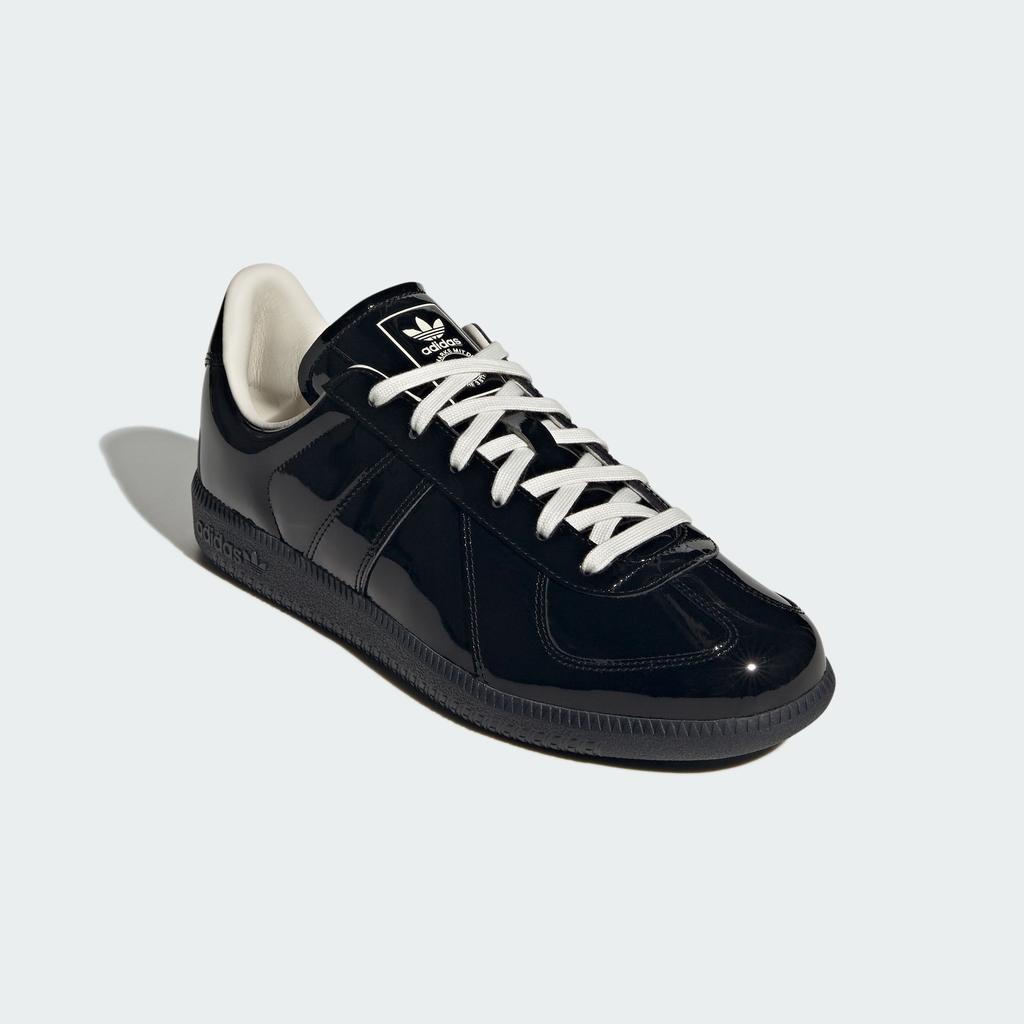 adidas BW Armee Schwarzes Lackleder