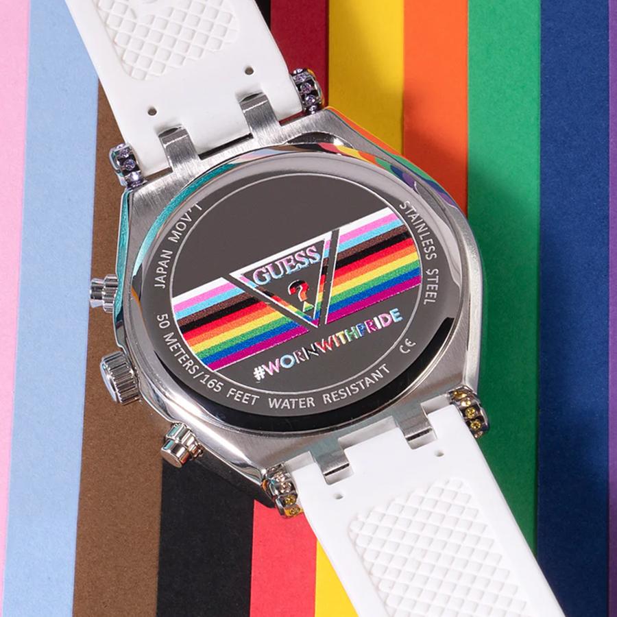 Ladies' Quartz Watch Stainless Steel Case Silicone Strap Quartz Movement For Daily Gatherings GW0407L4