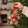 Handcrafted Holiday Display Items DIY Patchwork Ornament Kit for Christmas Decoration, Decorative Fabric Party Materials Craft Set with Traditional