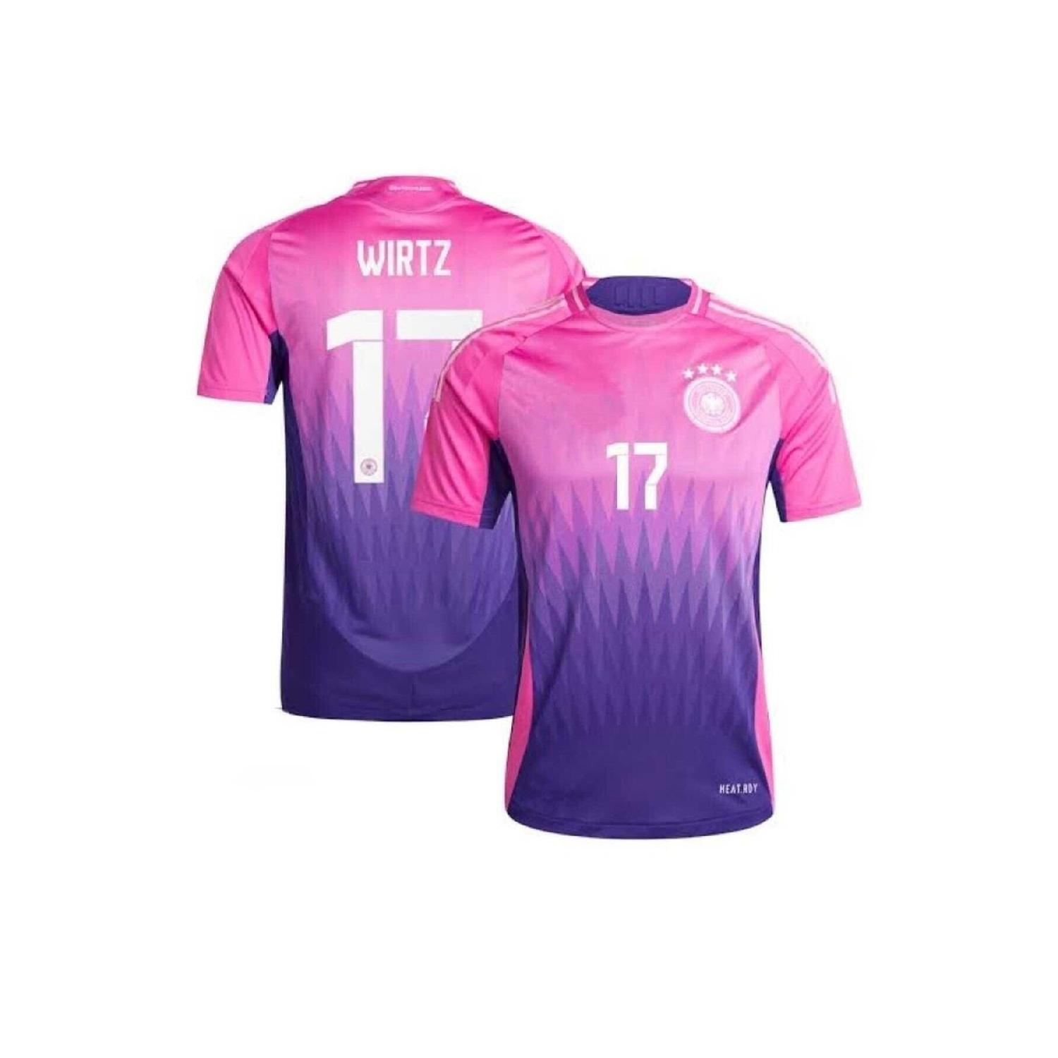 

Germany Euro 2024 Florian Wirtz Away Jersey 0-3 AY