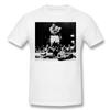 Men Cotton Tee T Shirt Graphic Plus Size Tops Letter Print Muhammad Ali Knocks Out Sonny Liston Graphic Tshirt