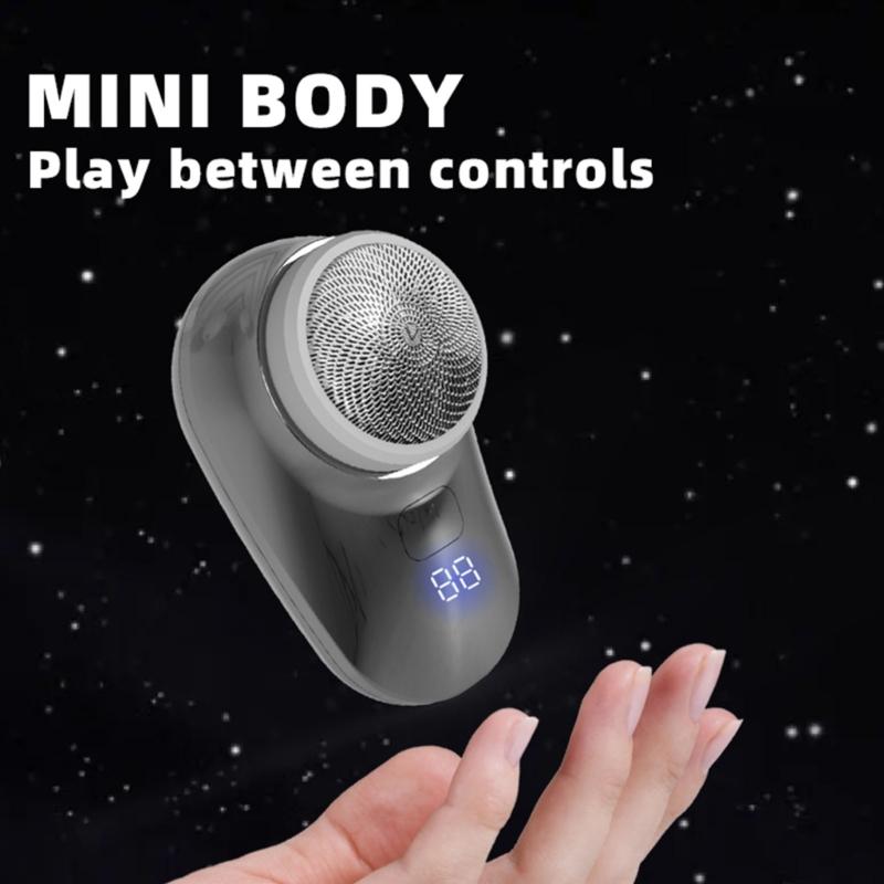 Waterproof Powerful Pocket Electric Shaver For Men Mini Travel Rechargeable Face Shaving Machine Beard Electric Razor
