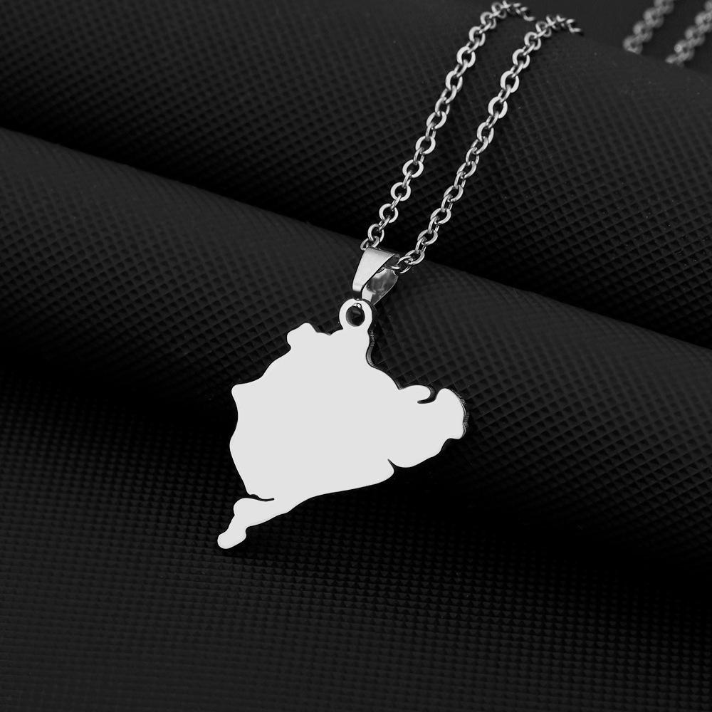 Accesorii Hot Selling Transfrontaliere Noutate Oțel Inoxidabil Stil Auto German Racing Rutier Colier cu Pandantiv Newborgreen Bijuterii