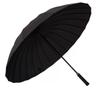 Ombrello Automatico Rinforzato Antitempesta Extra Large, 24 Stecche, Manico Lungo Dritto per Uomo, Ombrello Grande con Manico Dritto Doppio Spessore