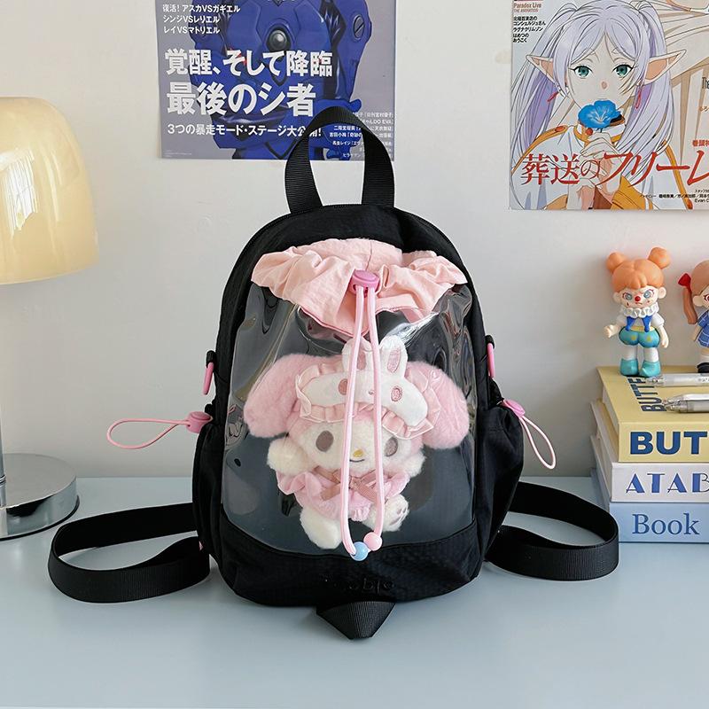 Персонализированный осенний новый модный тренд повседневный рюкзак большой вместимости 2025 простой зарубежный текстурный женский рюкзак