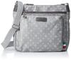 Shoulder Bag Monogram Function Gray [Anna Christina] Carry-on 1807-4A39