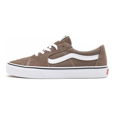 SK8 Low Breathable Wear Resistant Non Slip Low Tops Casual Skateboarding Shoes Unisex Brown Vans VN0A4UUKA0N