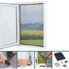 Window mosquito net with innovative magnetic fix Can be cut to fit up to 150x130 cm, no drilling or screws needed  16 magnetic clips