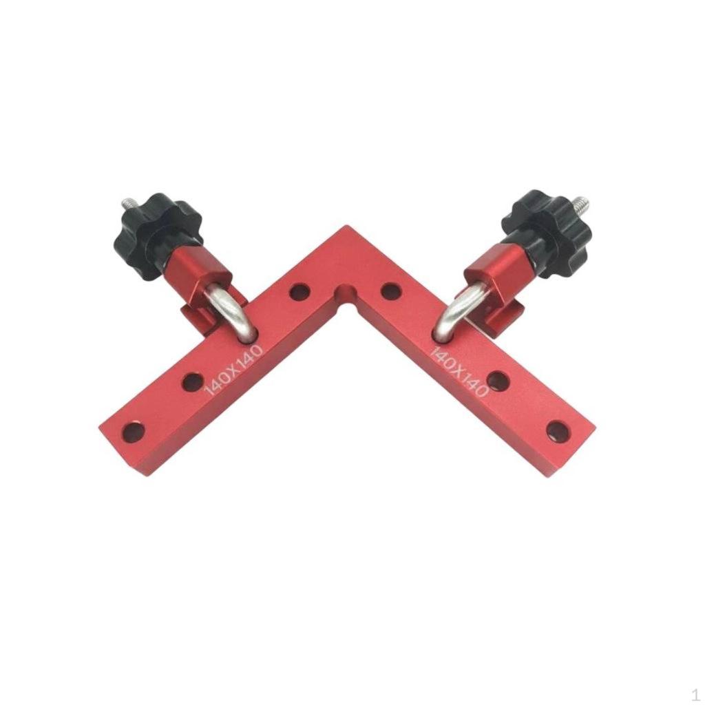 Aluminum Alloy Angle Clamp Metric and Customary Scale 90 Degree Positioning Square Rust Resistant