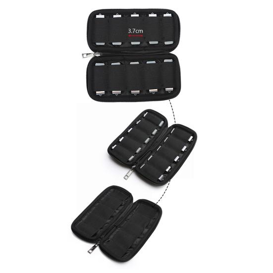 U Disk Storage Bag Multi-purpose Universal Large Space External U Disk Carry Pouch for Outdoor