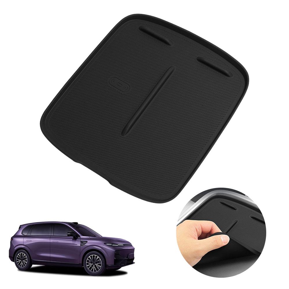 Für Leapmotor B10 2025 Auto Mittelkonsole Kabelloses Laden Silikonmatte Rutschfest Auto Innenzubehör